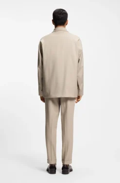 Regular-fit jacket with inner vest