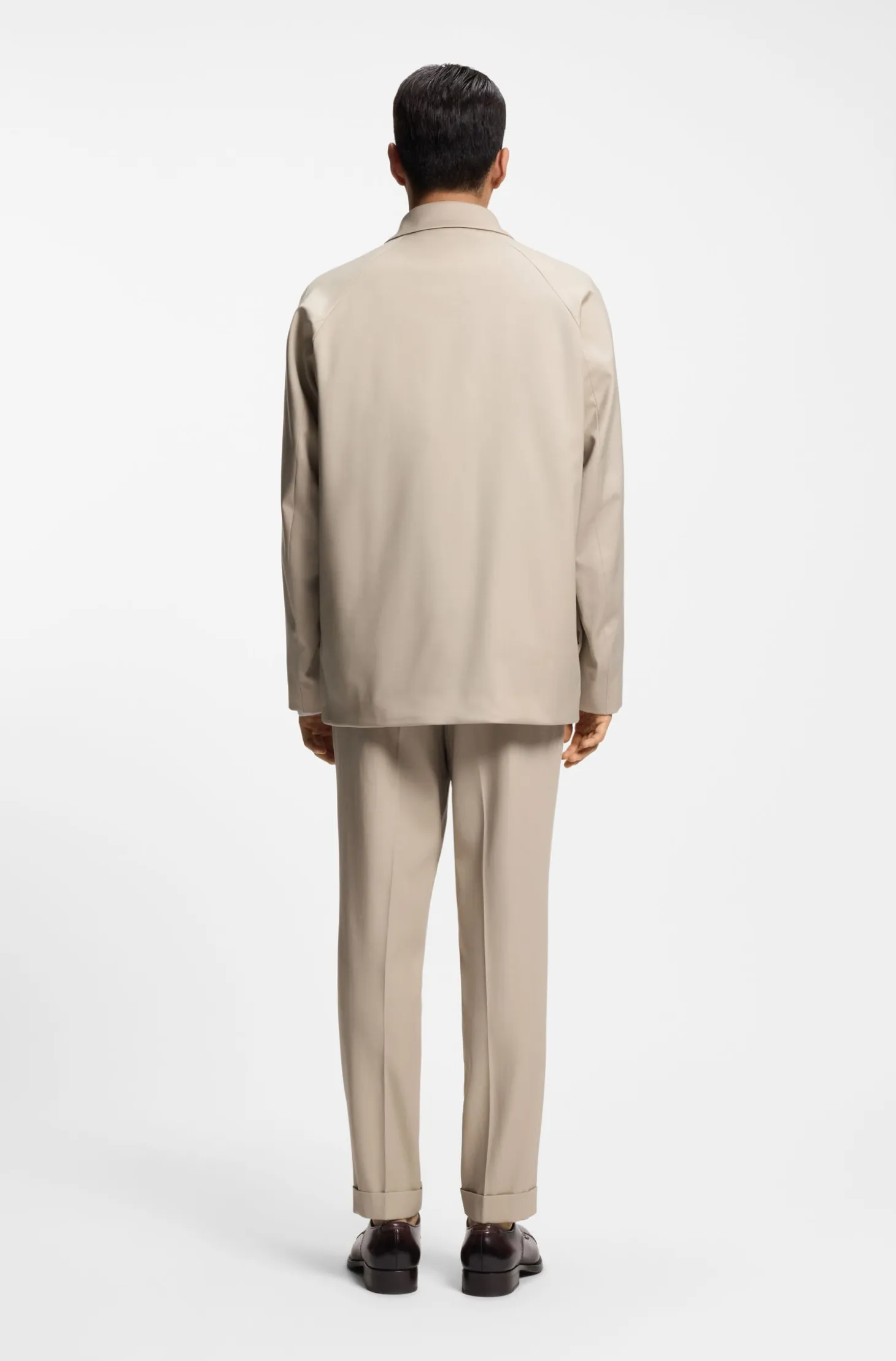 Regular-fit jacket with inner vest