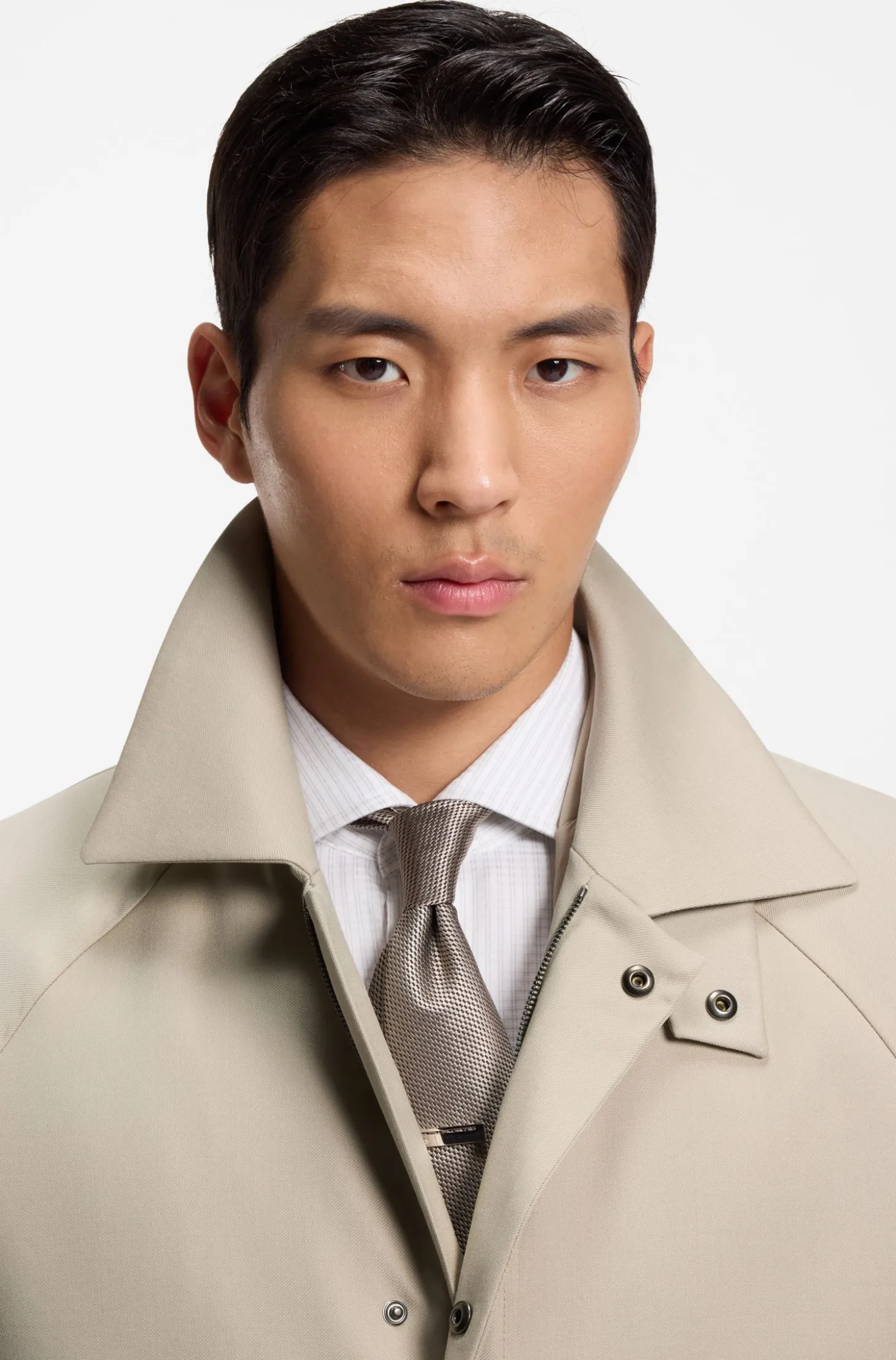 Regular-fit jacket with inner vest