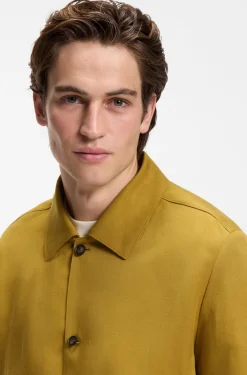 Regular-fit jacket with micro pattern