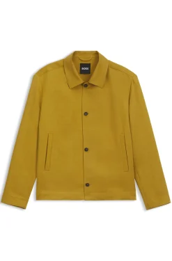Regular-fit jacket with micro pattern