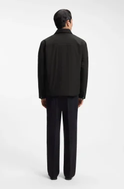Regular-fit jacket with water-repellent finish