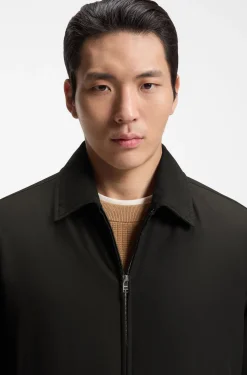 Regular-fit jacket with water-repellent finish