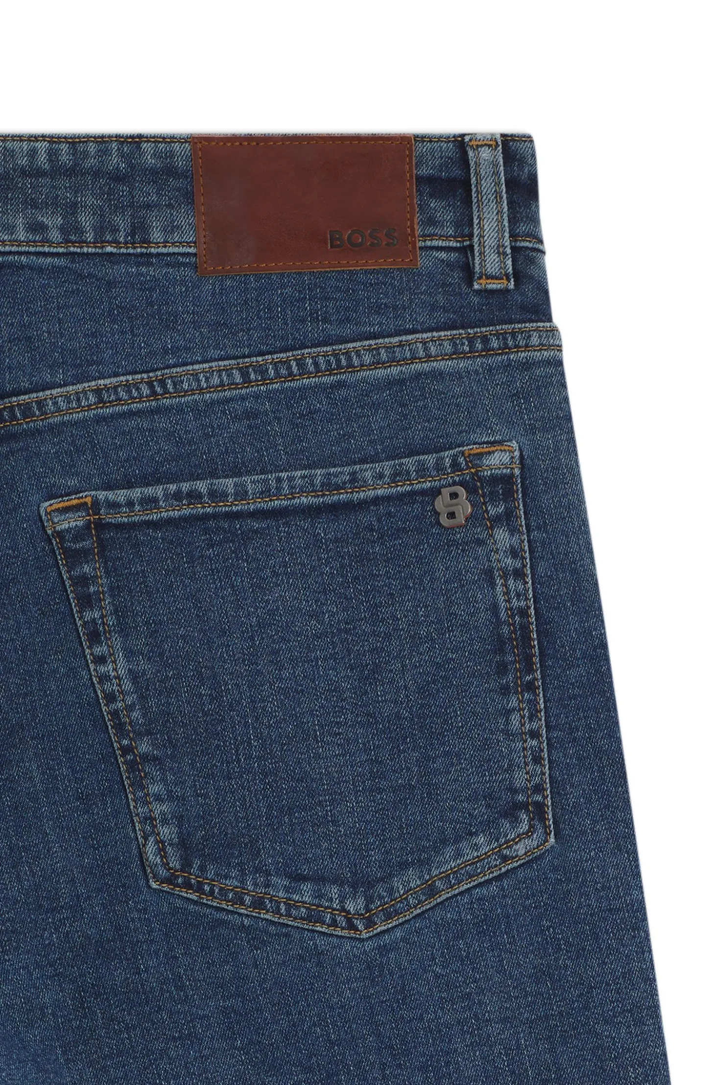 Regular-fit jeans in stretch cotton