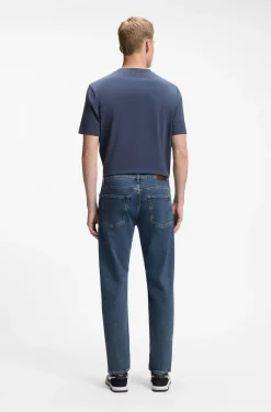 Regular-fit jeans in stretch cotton