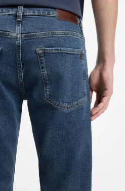 Regular-fit jeans in stretch cotton