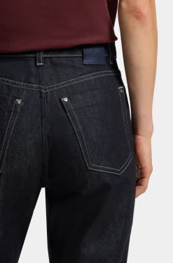 Regular-fit jeans with slim leg