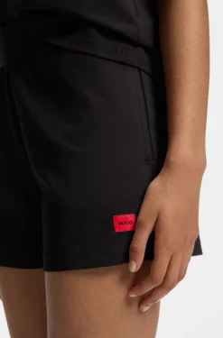 Regular-fit loungewear bottoms in stretch fabric
