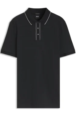 Regular-fit polo shirt in cotton
