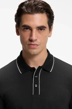 Regular-fit polo shirt in cotton
