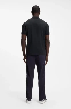 Regular-fit polo with embroidered logo