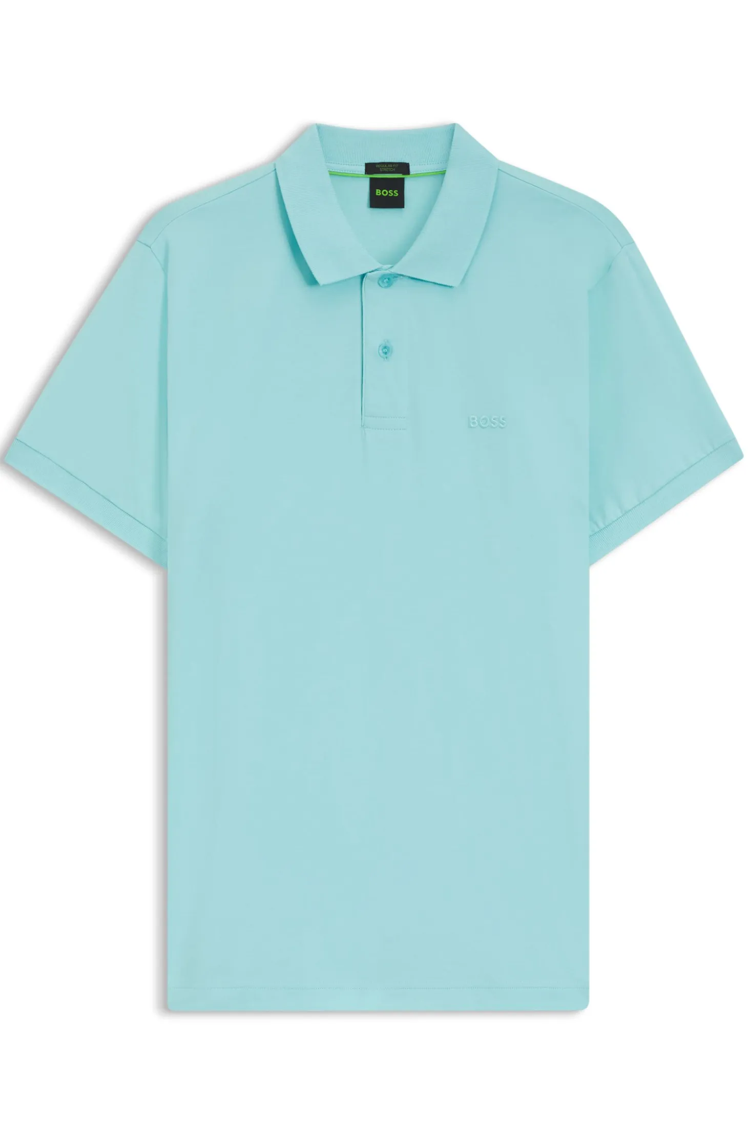 Regular-fit polo with embroidered logo