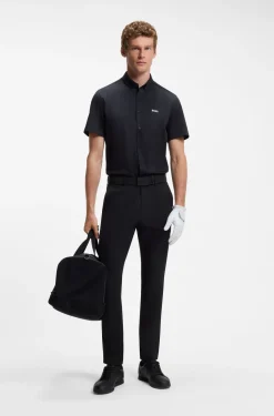 Regular-fit shirt in cotton jersey