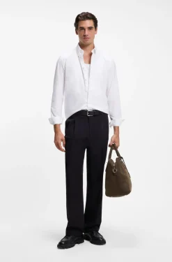 Regular-fit shirt in Oxford cotton