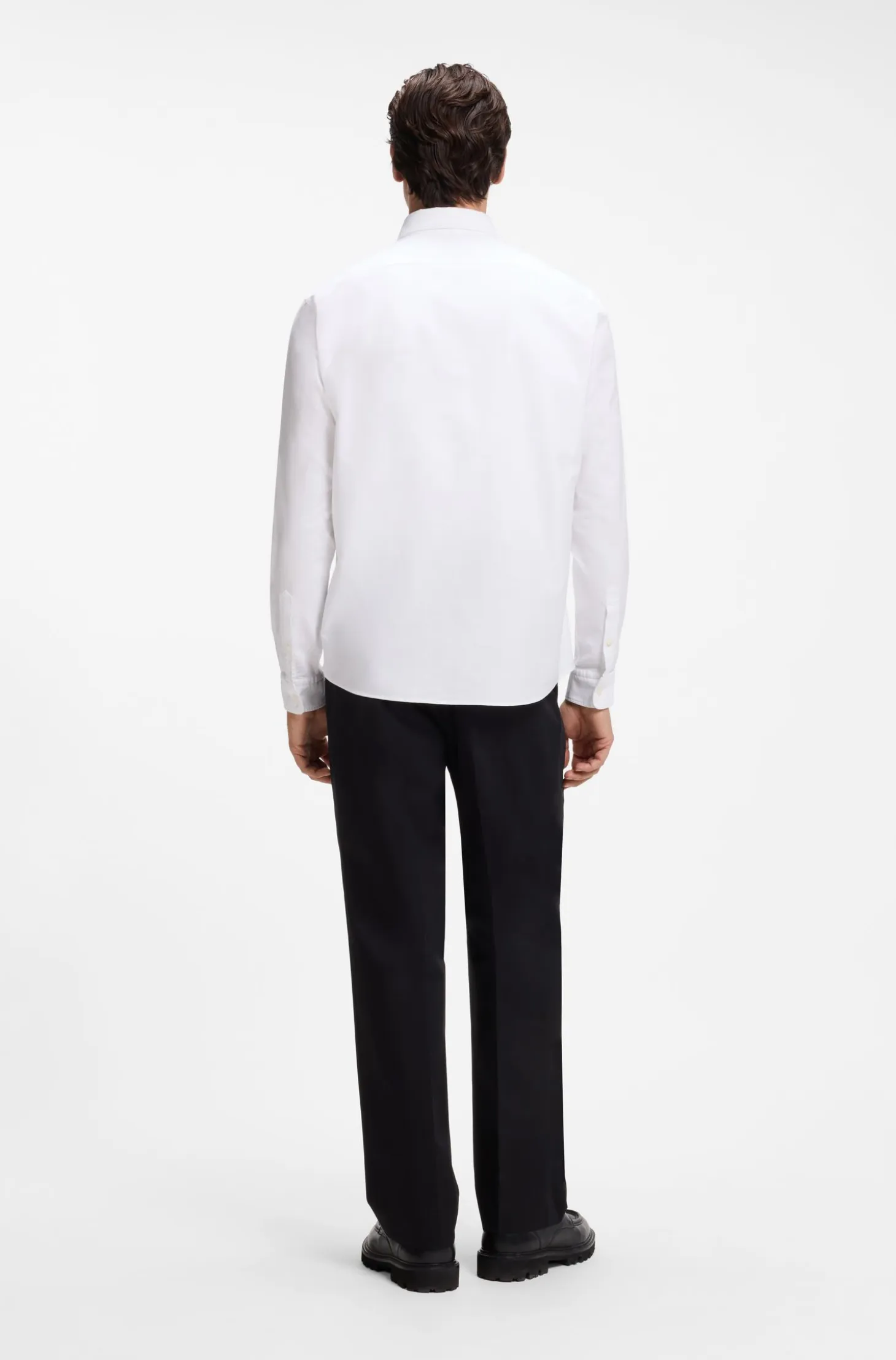 Regular-fit shirt in Oxford cotton