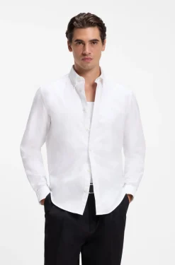Regular-fit shirt in Oxford cotton