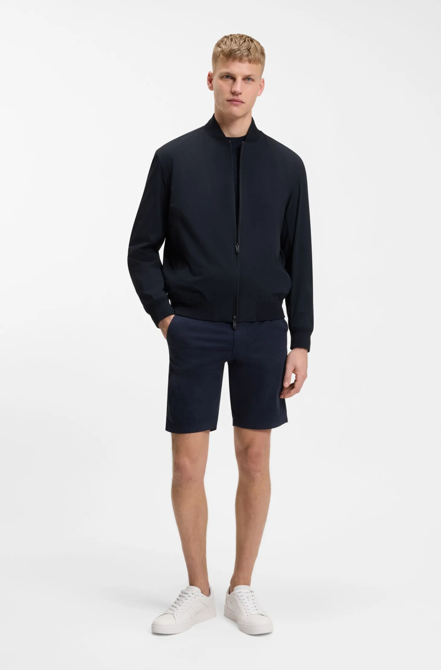 Regular-fit softshell jacket with four-way stretch