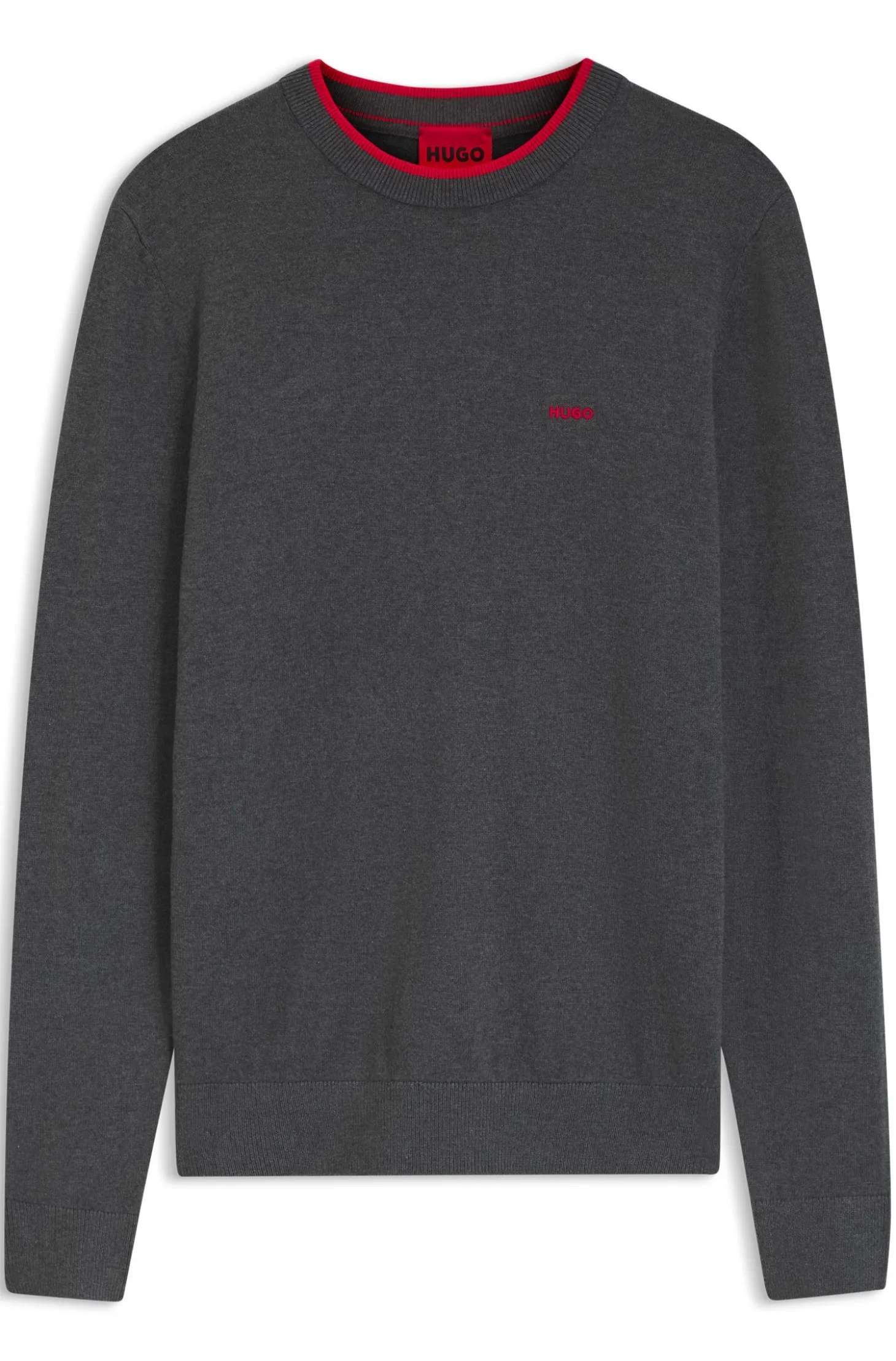 Regular-fit sweater in a cotton blend