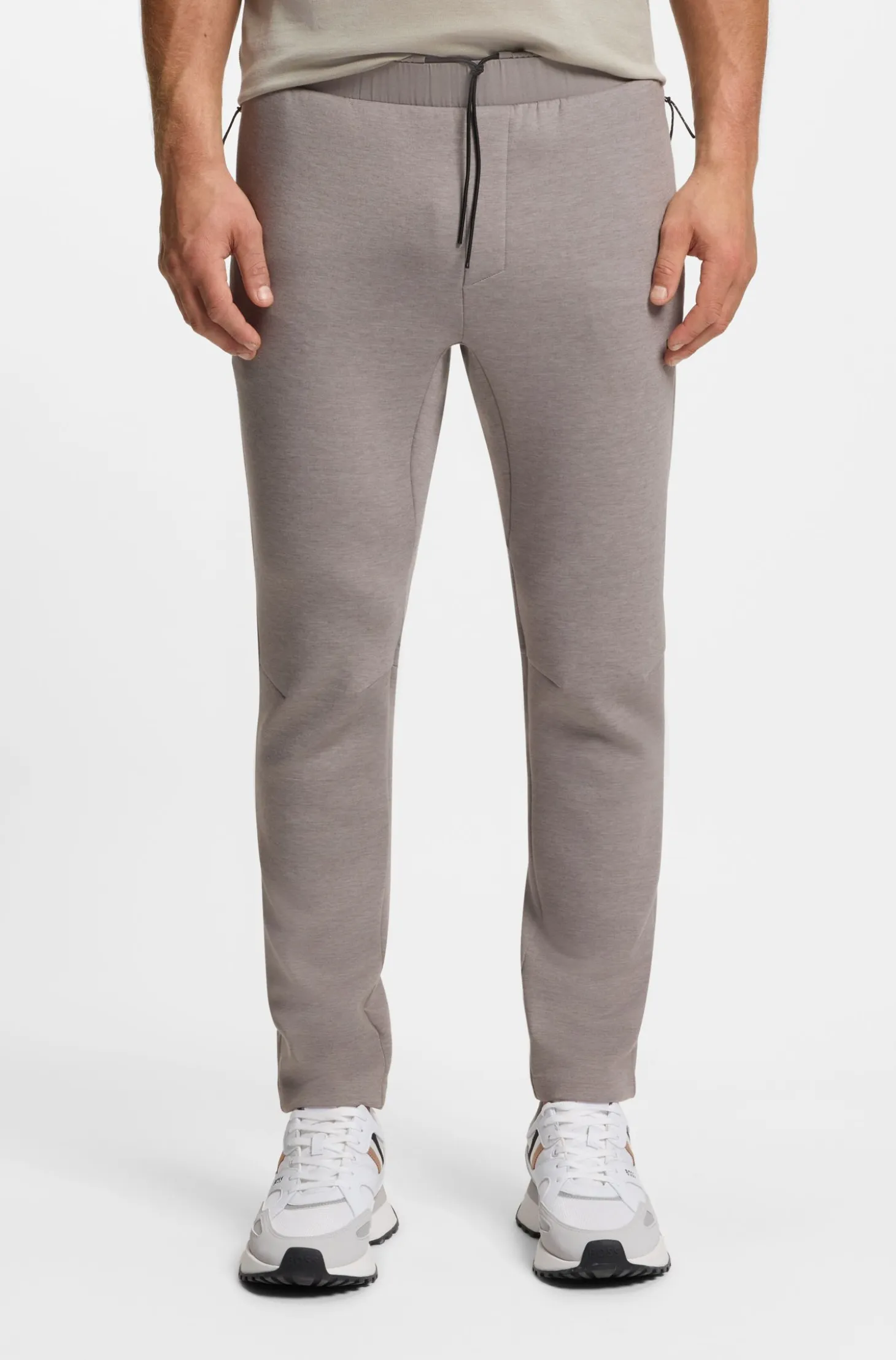 Regular-fit tracksuit bottoms with reflective details