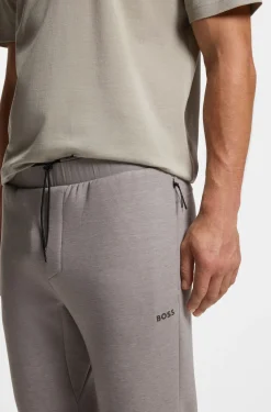 Regular-fit tracksuit bottoms with reflective details