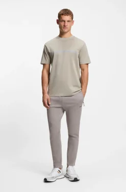 Regular-fit tracksuit bottoms with reflective details