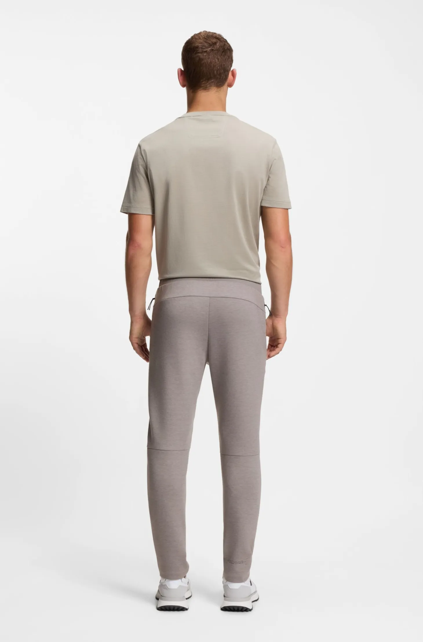 Regular-fit tracksuit bottoms with reflective details