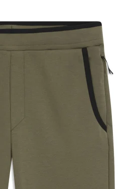 Regular-fit tracksuit bottoms in super-soft stretch fabric