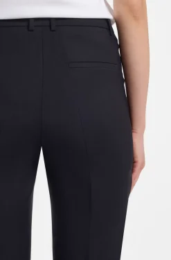 Regular-fit trousers in Italian-made virgin wool