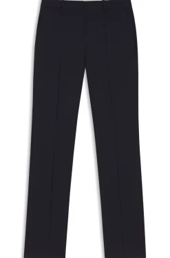 Regular-fit trousers in Italian-made virgin wool