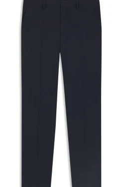 Regular-fit trousers in stretch wool