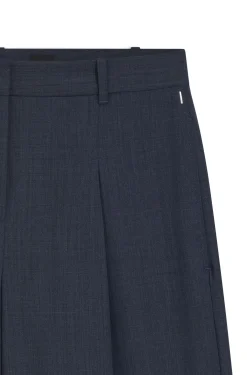 Regular-fit trousers in virgin wool