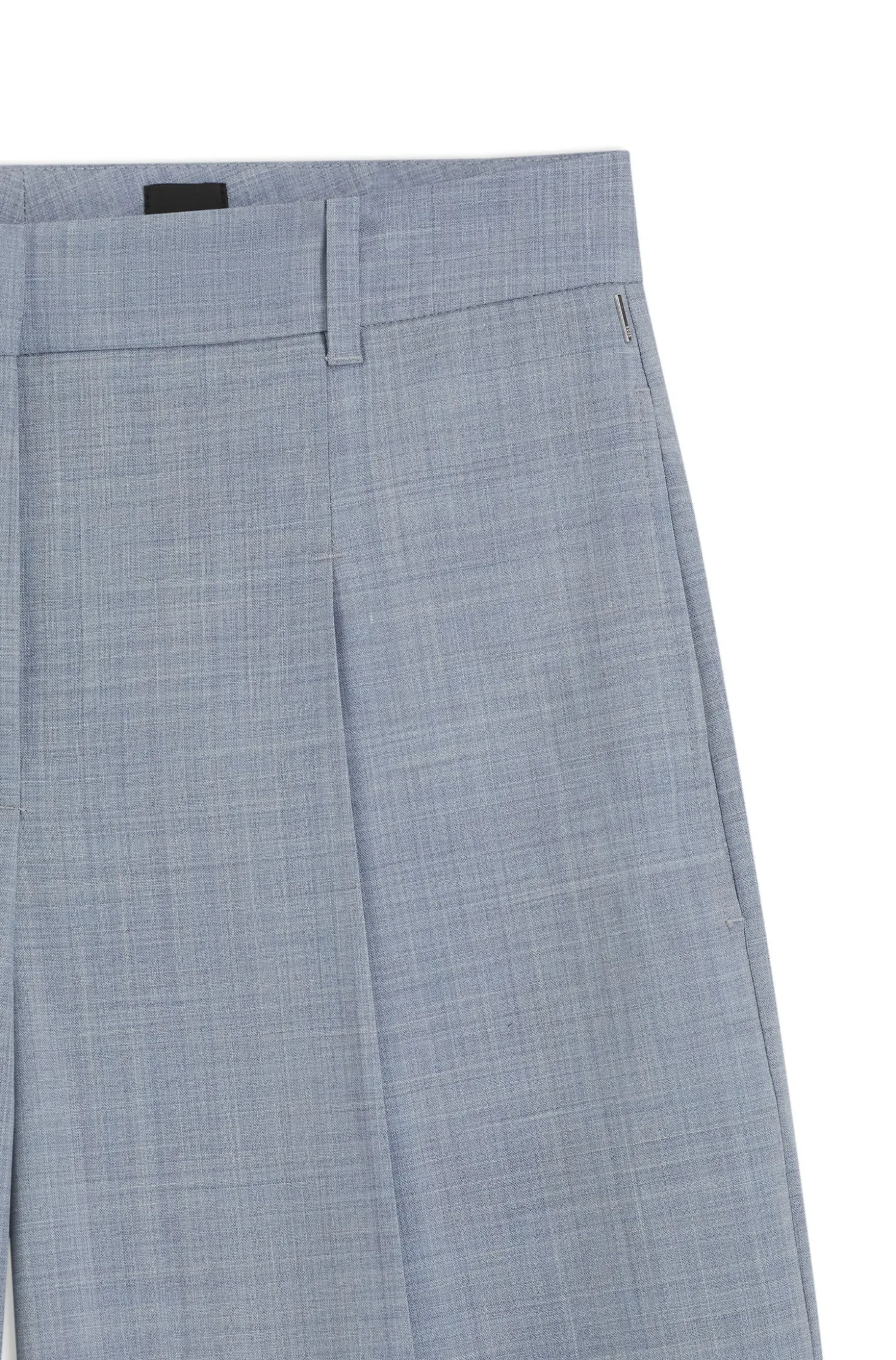 Regular-fit trousers in virgin wool