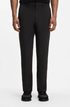 Regular-fit trousers in water-repellent stretch fabric