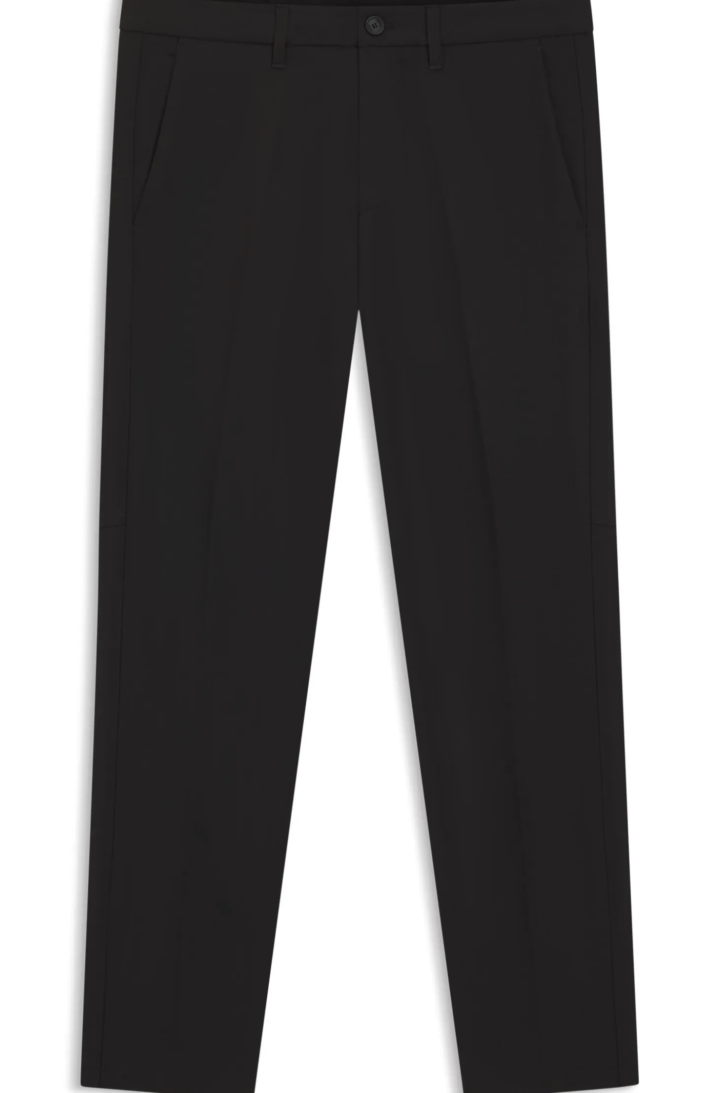 Regular-fit trousers in water-repellent stretch fabric