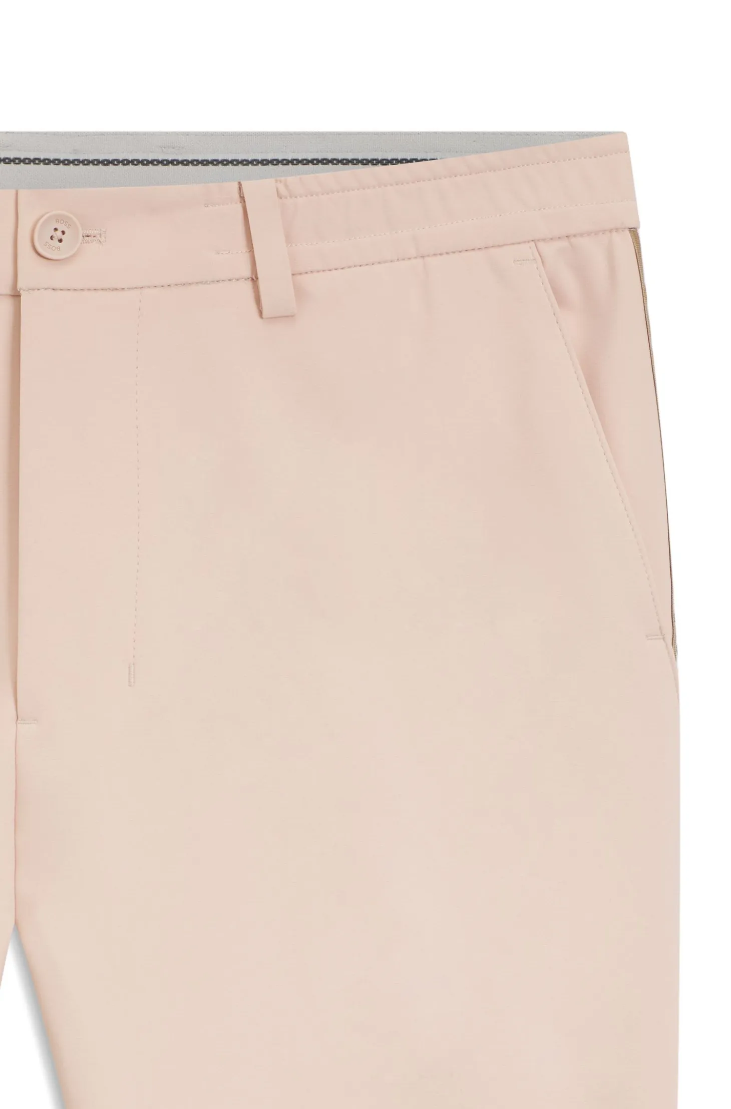 Regular-fit trousers in water-repellent stretch fabric