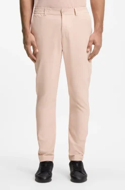 Regular-fit trousers in water-repellent stretch fabric