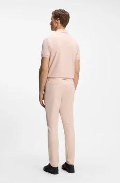 Regular-fit trousers in water-repellent stretch fabric