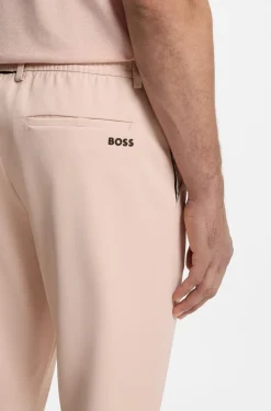Regular-fit trousers in water-repellent stretch fabric