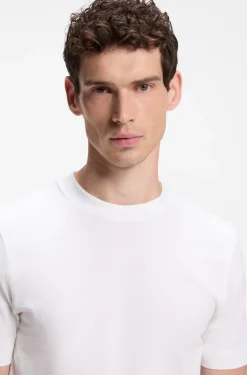 Regular-fit T-shirt in cotton jersey