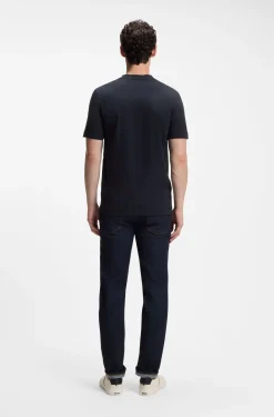 Regular-fit T-shirt in cotton jersey