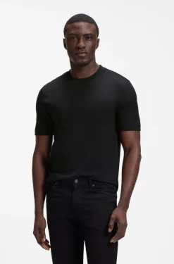 Regular-fit T-shirt in cotton jersey