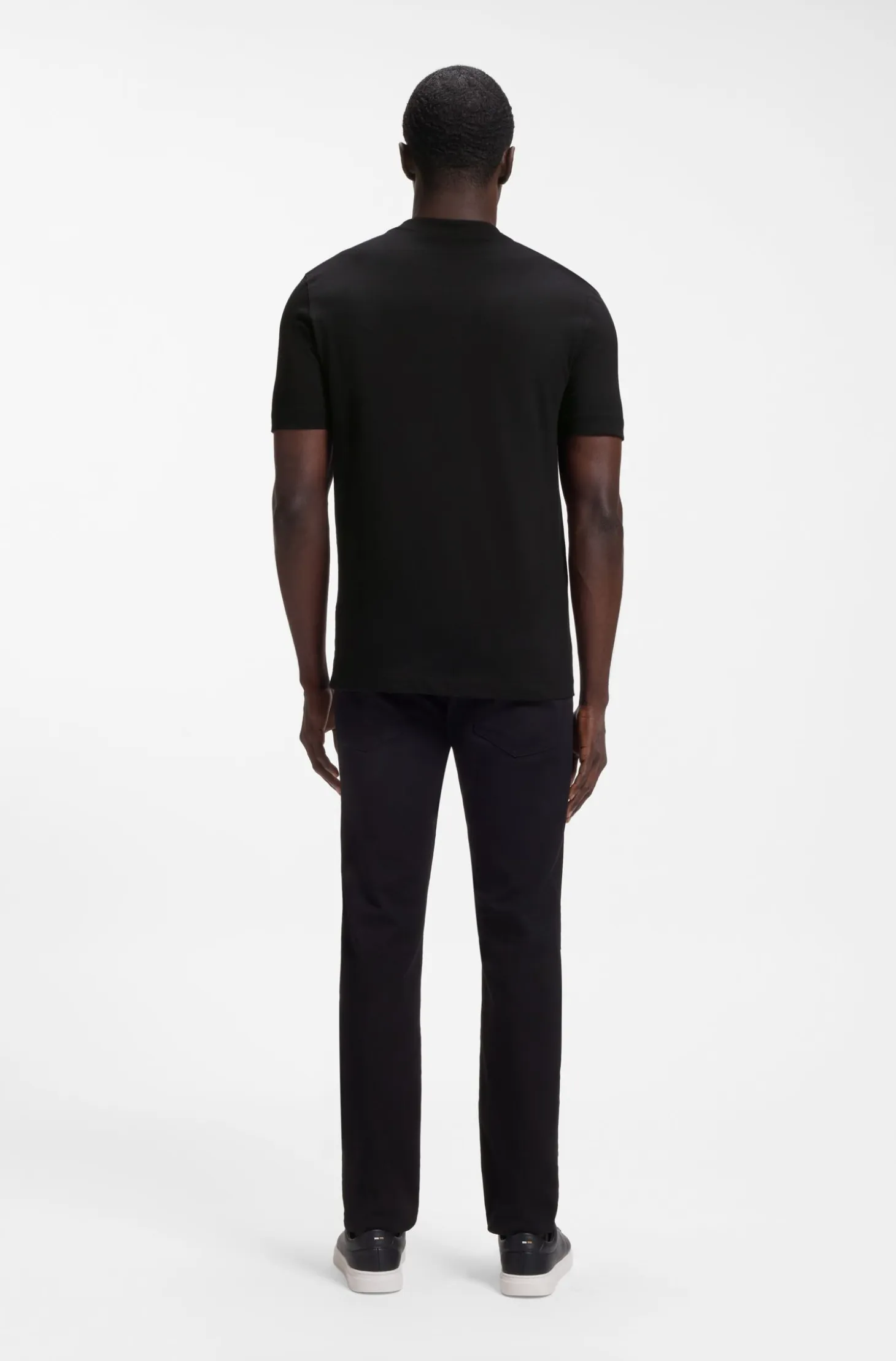 Regular-fit T-shirt in cotton jersey