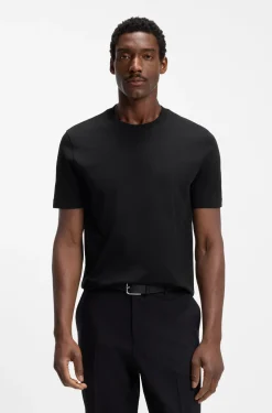 Regular-fit T-shirt in cotton jersey