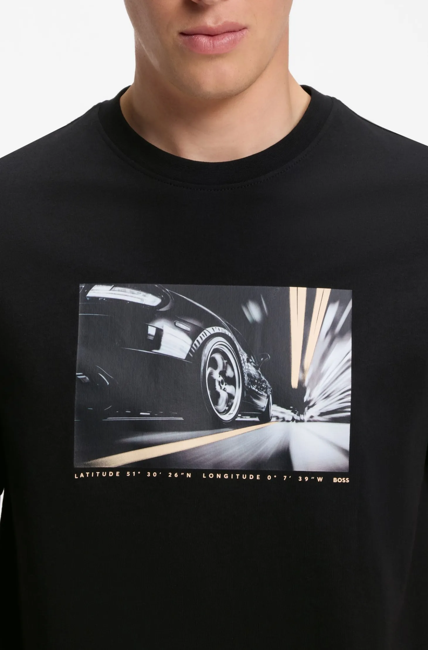 Regular-fit T-shirt in lightweight cotton jersey