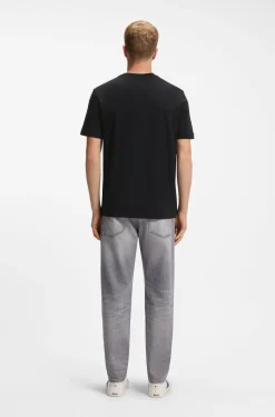 Regular-fit T-shirt in lightweight cotton jersey