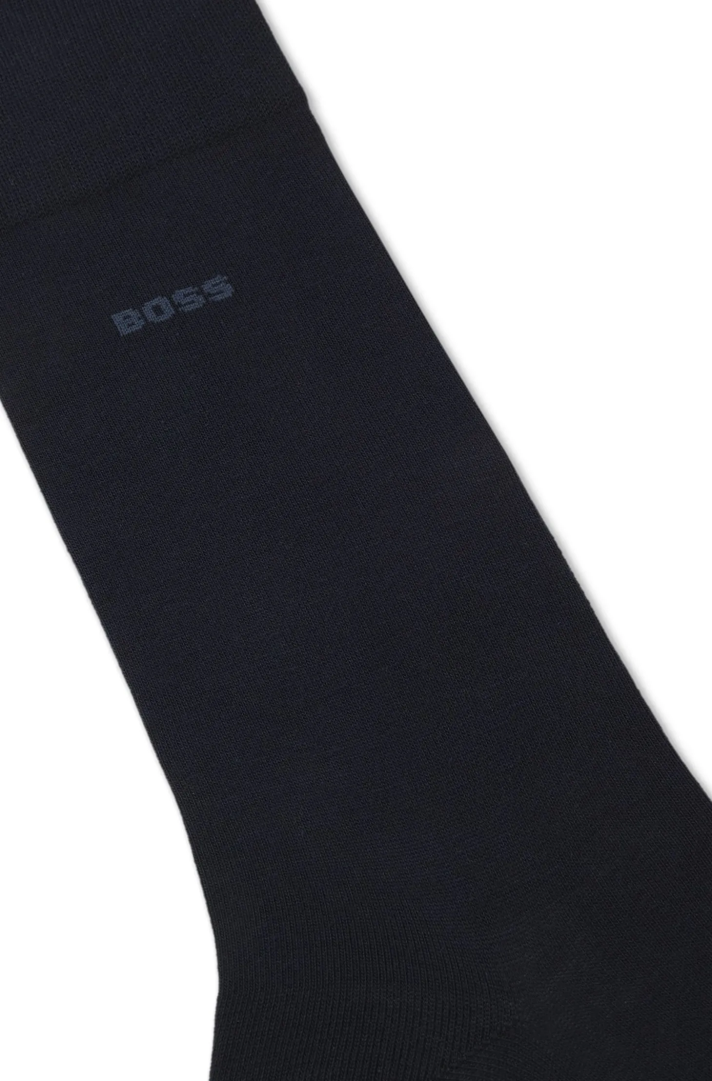 Regular-length socks in stretch cotton