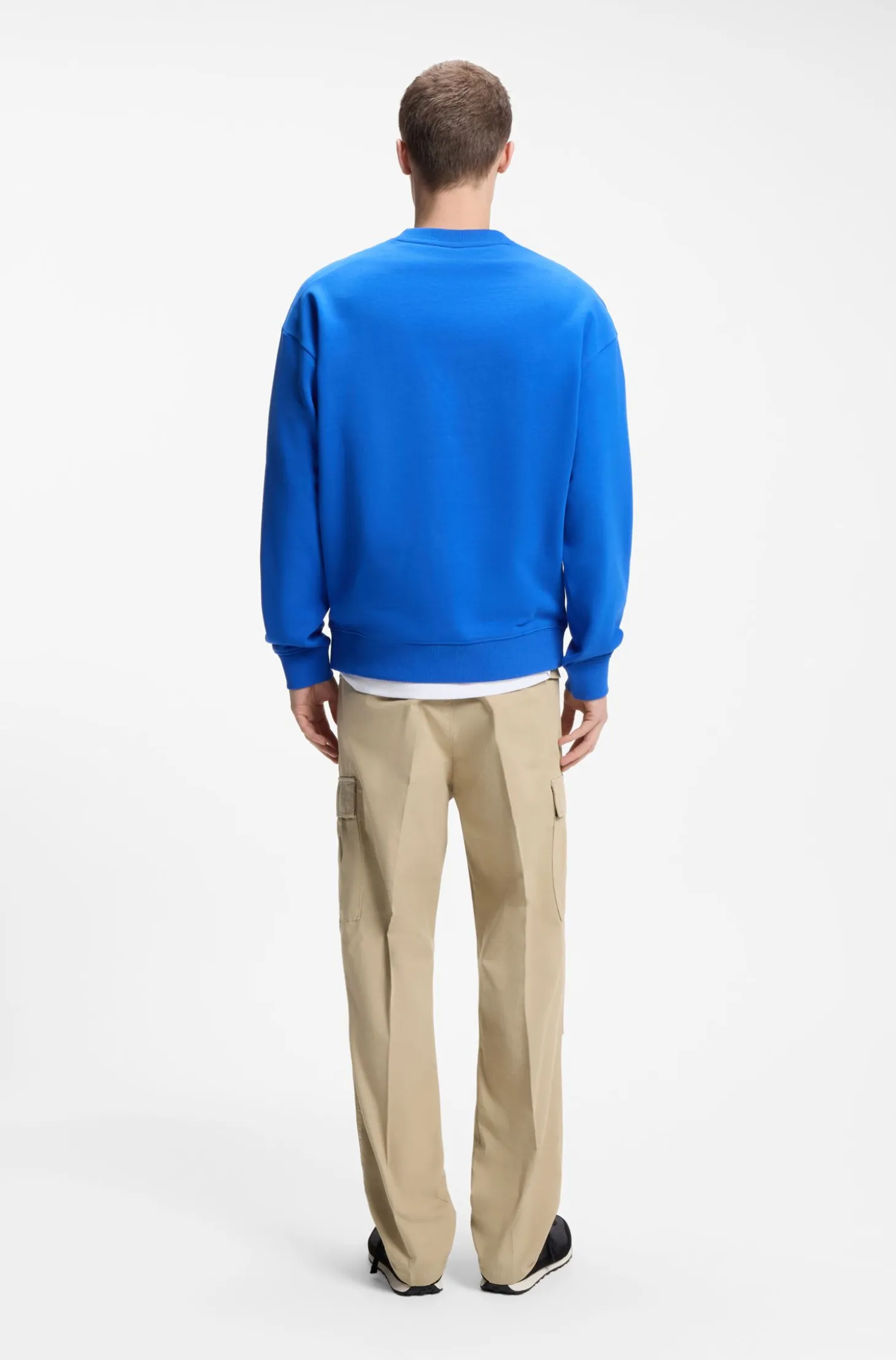 Relaxed-fit cargo trousers in cotton ripstop