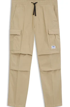 Relaxed-fit cargo trousers in cotton ripstop