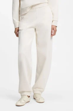 Relaxed-fit cotton joggers with embroidered logo