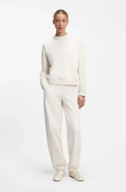 Relaxed-fit cotton joggers with embroidered logo